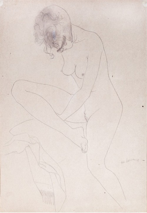 Nathan Altman (Russian/Jewish, 1889-1970)Nude, 1927