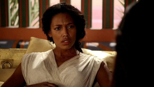 Kylie Bunbury as Suhad in TUT – 2015Source: kissthemgoodbye.net