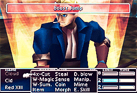 gainsboroug:Final Fantasy VII: L I M I T   B R E A K S       ↳ Cid Highwind.