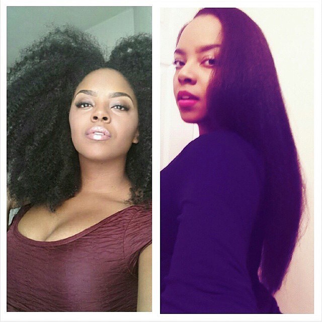 myhaircrush:  @xosimplyellexo via @RepostWhiz app: 5 years of growth. Afro or straight…