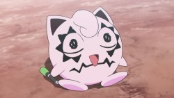 corsolanite:  For the first time in the history of the anime, Jigglypuff has been beaten at its own game. Took 20 years for Jigglypuff to finally get doodled on!