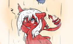 askcherrytheslime:oh wel ya got meh &gt;.&gt; x3 Heehee~