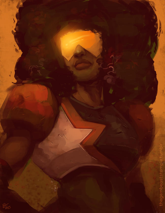 thegembeaststemple:  Returned to this once abandoned piece during some downtime at