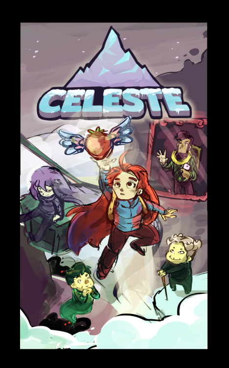  Original Celeste concept arts by Amora Bettany 