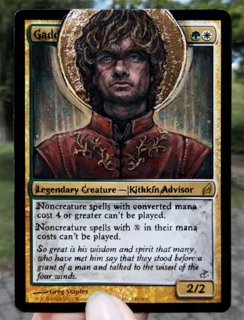 cerealalters - Working on portraits again, Tyrion Lannister of...