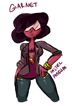 pastel-possum:  Casual Garnet :)I like her