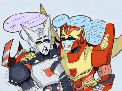pastelpaperplanes: these two are the best things to come out of transformers I stg