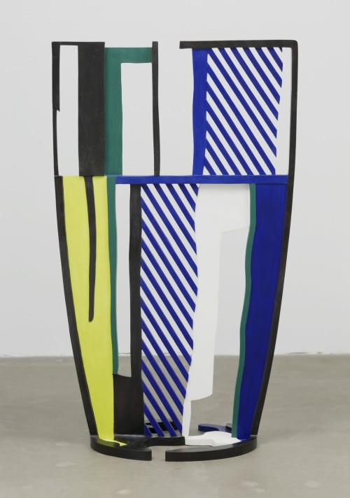 Glass IV, Roy Lichtenstein, 1976, MoMA: Painting and SculptureGift of Ellsworth KellySize: 49 x 29 &