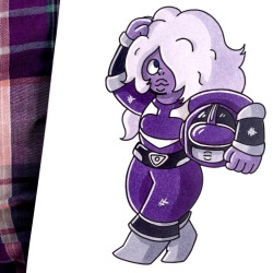 allofthedoodles:  Power Ranger Amethyst!