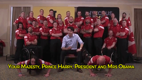 sizvideos: Justin Trudeau delivers a message to the US and the UK before the Invictus Games (full vi