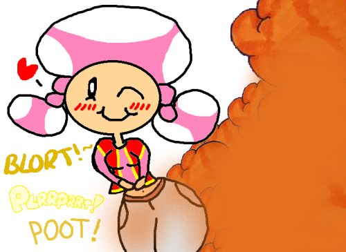 Toadette Farting Adorably Loud Eggy Stinky Cute Poots