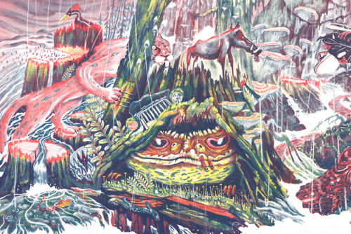 Carpets of moss, crumbled ruins, deserted dunes, boiling oceans. instagram: @seanislewis