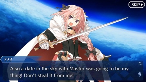 mister-apology:Reblog if you would tell Astolfo that he’s cool.