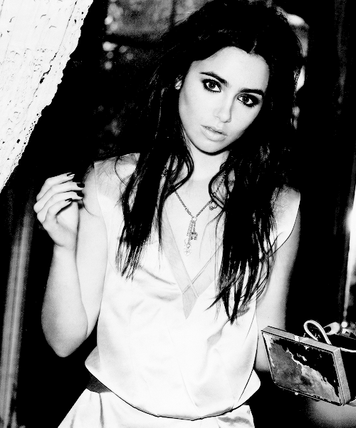 dailylilycollins:  People always ask if I feel more American or British. The truth