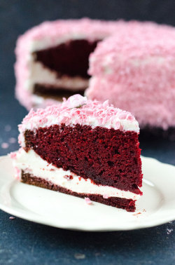 domesticgxddess:  Classic Red Velvet Cake