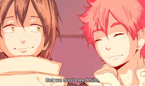 theharukawa:  *sighs* I don’t know, this is so rushed, but I just love the fact that they hang out sometimes, and their relationship is so pure and precious ;;  Also!!! Happy B-Day, Yama!!!! ♡ ❤    ♡ ❤    ♡ ❤     