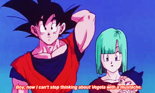dablacksaiyan:angryvegetable:[TEAM FOUR STAR] Dragon Ball Z Abridged - Episode 49Mustache. Mustache.