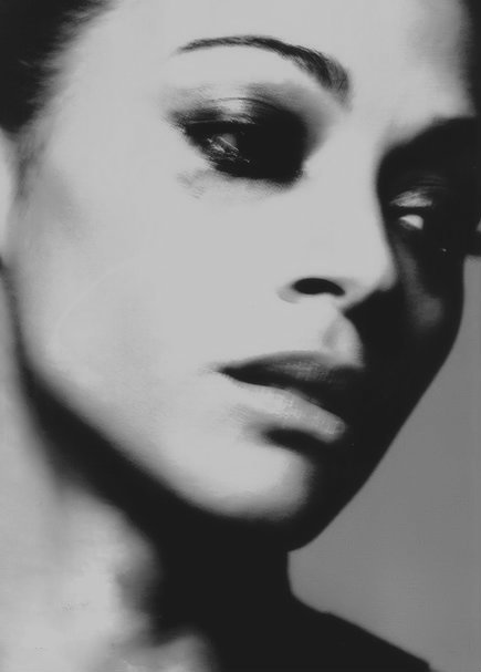 Zoe Saldana by Gregory Harris 