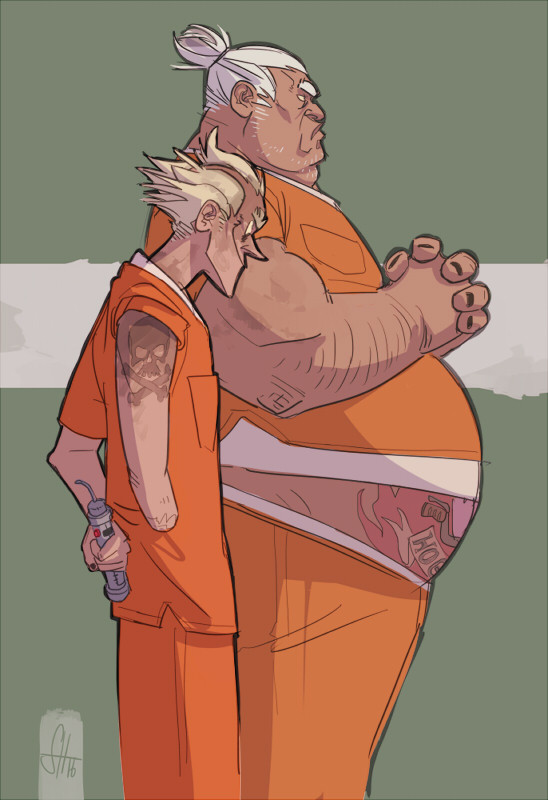 wachtelspinat:  those few days in jail were fun… food was good, beds were comfy,