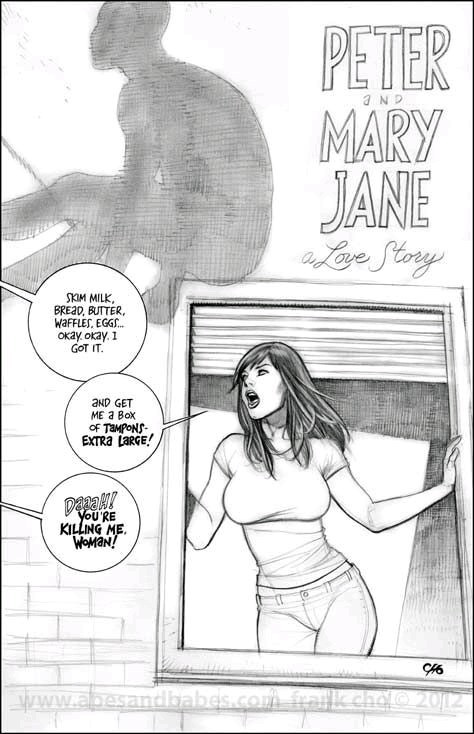 princessofthespetsnaz:Some Frank Cho humour( via Pinterest).