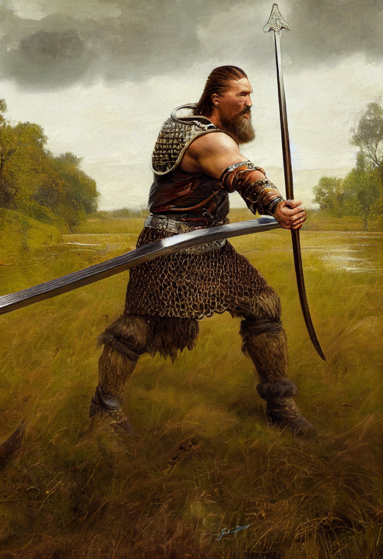 Serious celtic warriors : r/midjourney