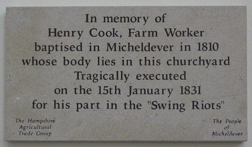 In the winter of 1830-31 the agricultural labourers of southern and eastern England showed that they