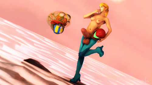 Porn orcfuta:  Summertime Samus! So I tried a photos