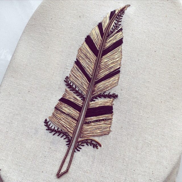 culturenlifestyle:  Ornate Embroidery by Humayrah Bint Altaf Bedford, England-based