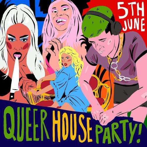 freddelanka:  This week @queerhouseparty