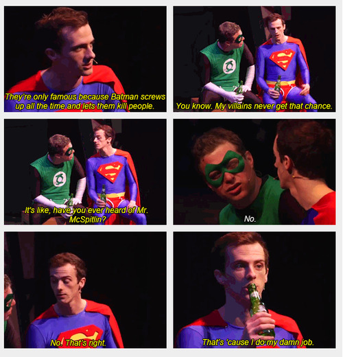 amazingmichelleman: lusilly:  the only reason batman is so popular is because he has the best villains  false  