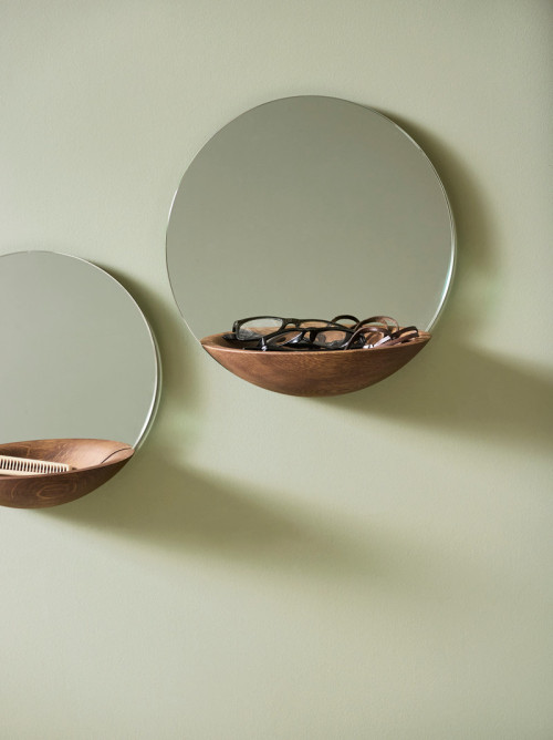 everything-creative:Pocket Mirror by Daniel Schofield Daniel Schofields designs are characteristic f