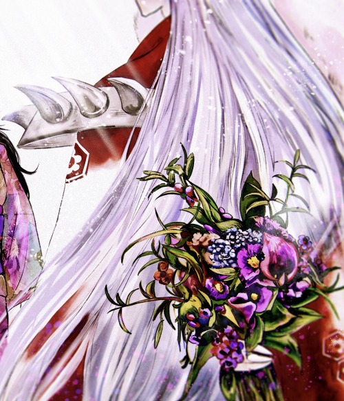 “Lord Sesshomaru gives me a different feeling than usual.”