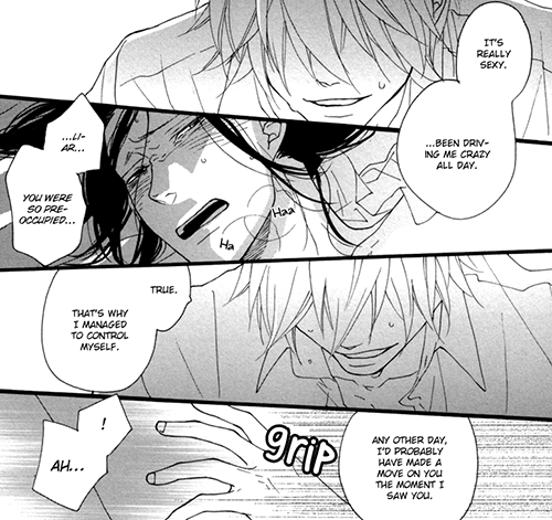 Edi's reading yaoi