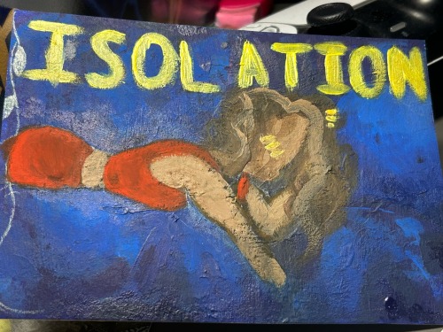 Made It For An Art Exhibition, First Time Painting But Fuck It- We Ball!1!!!1!1 Love The Album But Inserted