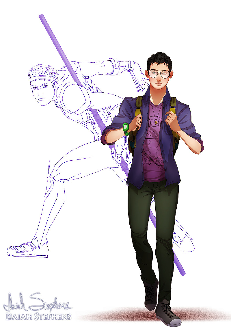 izzydoodledump:Humanoid Teenage Mutant Ninja Turtles Concepts!