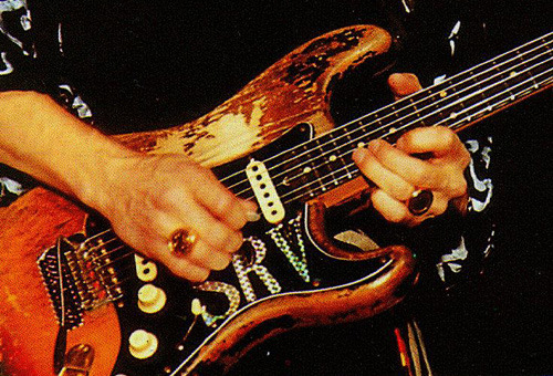 glorifiedguitars:  Most Expensive Guitars Sold - as requested! 10. Eric Clapton “Brownie” Stratocaster, or the “Layla” guitar. Sold for 蹢,0009. Eric Clapton’s Gold Leaf Stratocaster built by Fender Custom Shop master builder Mark Kendrick,