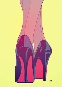 breathtakingportraits:  Pop Art Shoes by