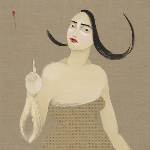 Hayv Kahraman aka هايف كهرمان (Iraqi, b. 1981, Baghdad, Iraq, based Los Angeles, CA, USA) - 1: Get D