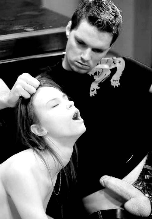 sensual-dominant:  I said all of it in your mouth little one…lets try this again
