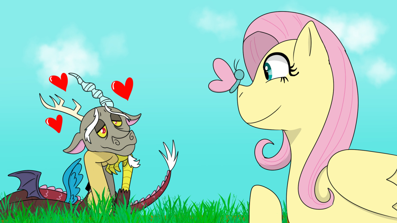 February 2022: Day 19
Gawd I love Fluttercord. Still my favorite MLP ship.
