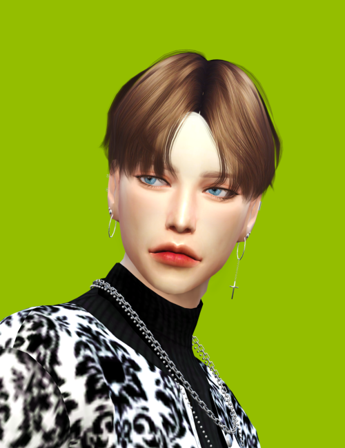 Male Necklace 7 &amp; 8, Earring 2◆new mesh◆all lod ◆HQ or NonHQ ◆do not re-upload  재배포하지