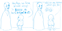 Hoardoftrash:  People Like To Draw Gaster In Some Kinda Robe, And I Like To Imagine