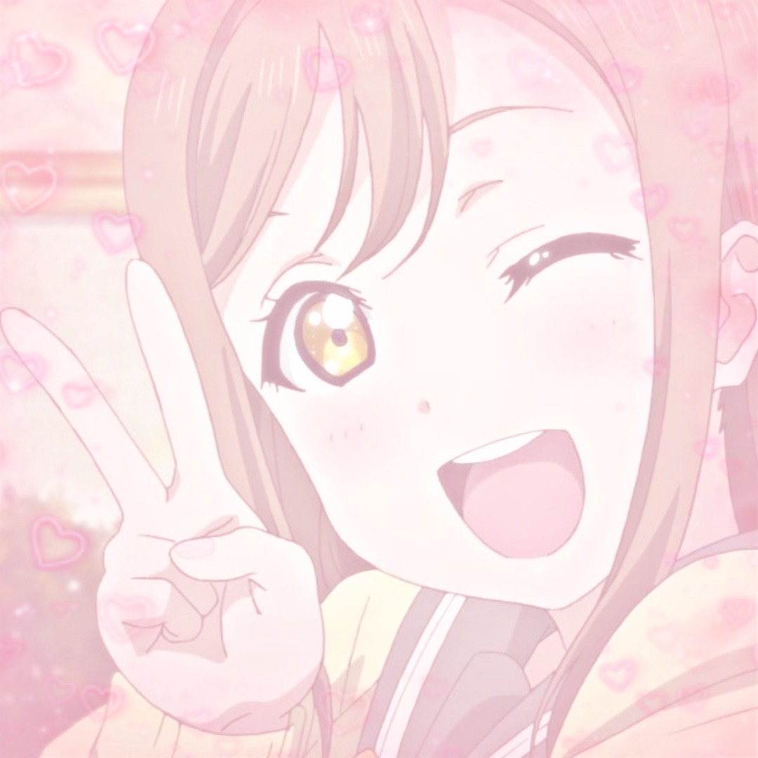 ʚ♡ɞ — Random Pink anime girls icons