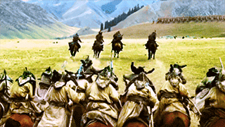 iidrils:❝These are the Rohirrim, as we name them, masters of horses, and we ceded to them the fields
