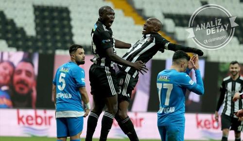 Erdal CÖMERT- Beşiktaş&rsquo;ın Erzurumspor&rsquo;u 4-0 yendiği maçta biri penaltıdan olmak üzere 2 