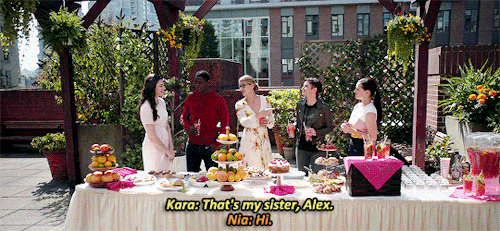 alexdanversdaily:Everyone this is Nia. These are my people. J'onn. This is Lena.