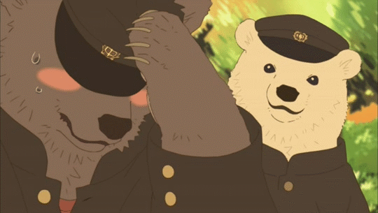 Luna S Diary Shirokuma Cafe Ep 42 Grizzly S First Love Aww He