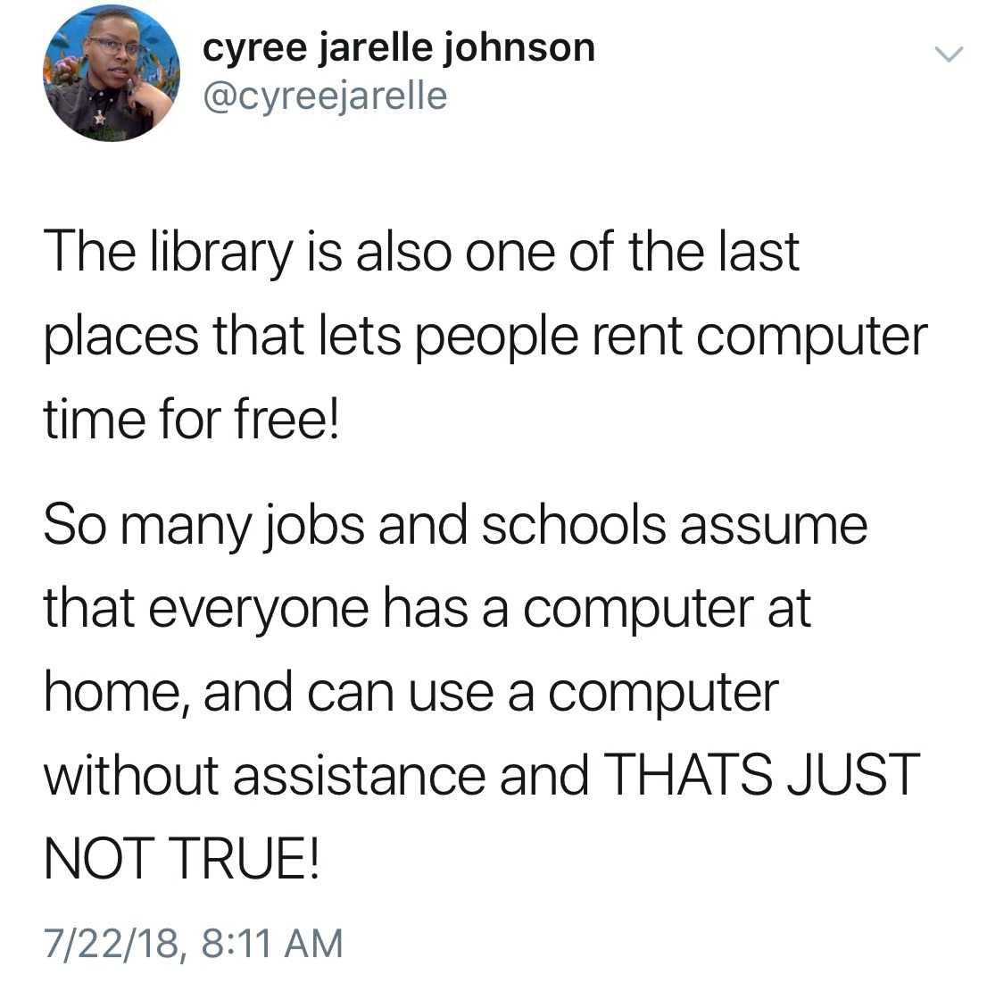 odinsblog: Libraries are one of the few remaining public goods that haven’t been
