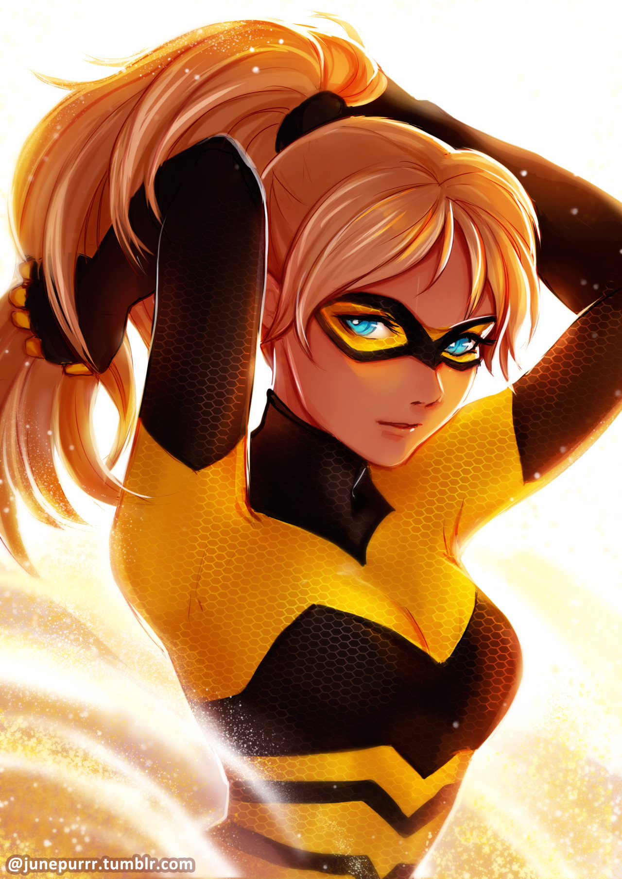 Miraculous Ladybug romantic fan art  Miraculous ladybug queen bee,  Ladybug, Miraculous ladybug