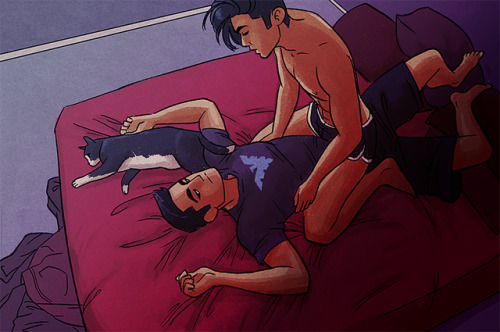 For @dickdamiweek Day 2 Secret Relationship And Day 3 Forbidden. Another Companion To @theliterator‘s